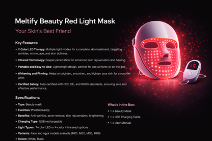 Red Light Mask